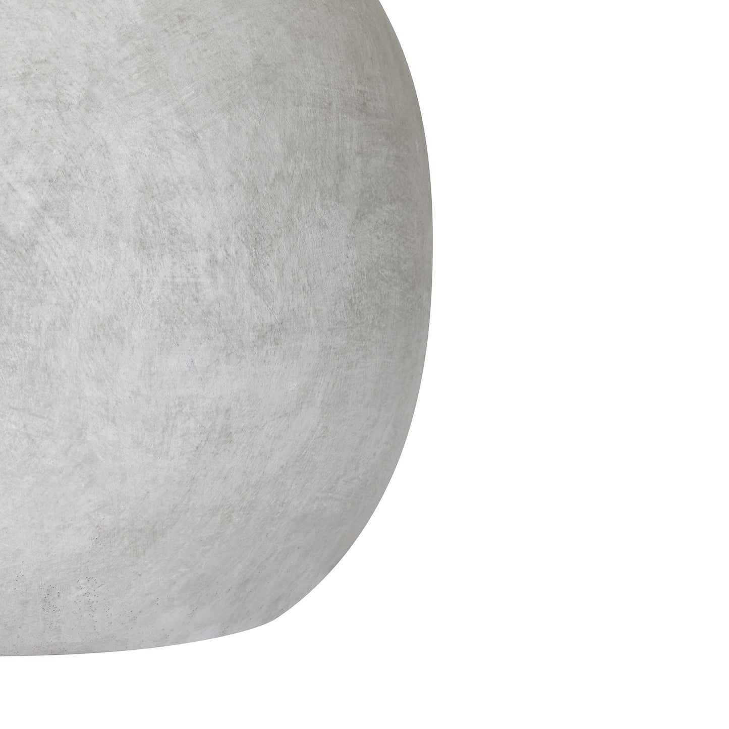 GLOBE STONE VASE