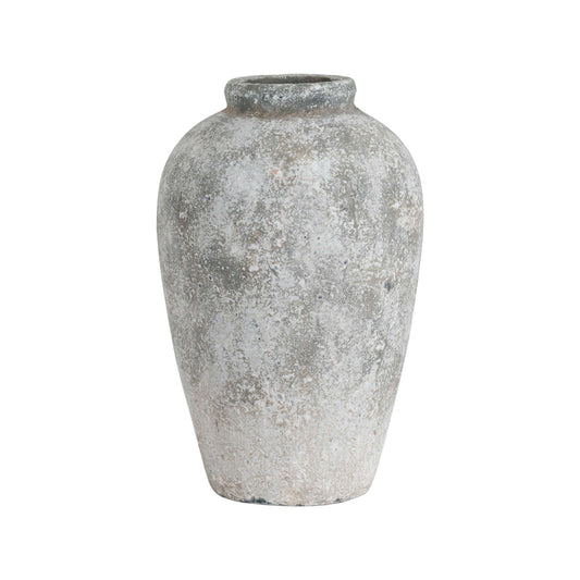 Large Rustic Stone Ceramic Vase